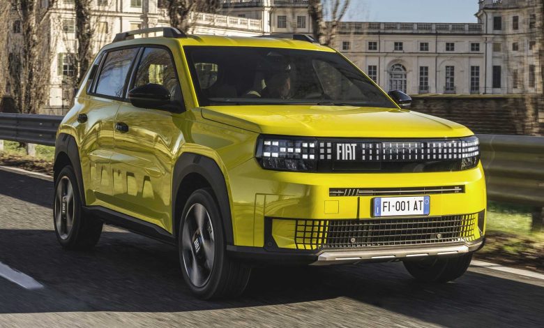 Fiat Grande Panda La Prima su strada
