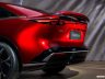 Mazda 6e elettrica spoiler posteriore retrattile