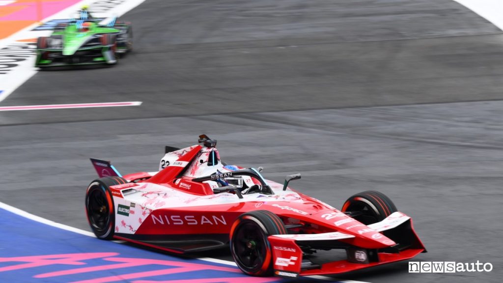 Formula E ePrix Messico gara vinta da Oliver Rowland su Nissan