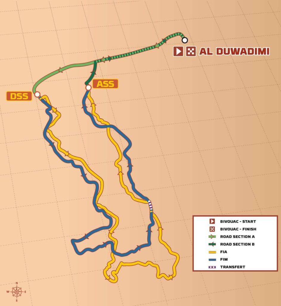 Dakar 2025 Stage 7 percorso mappa tappa7