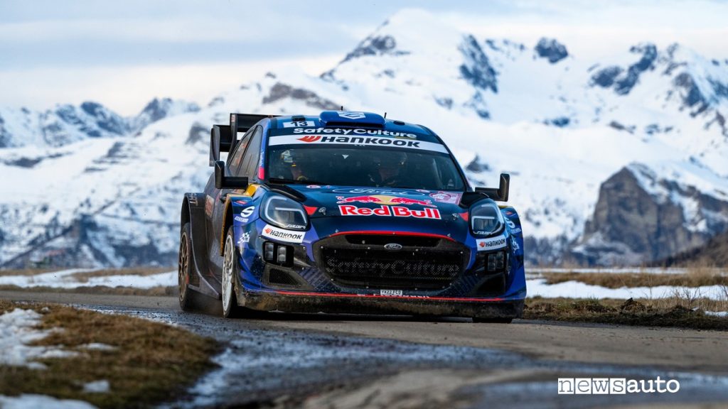 Munster Grégoire durante il Rallye Monte-Carlo 2025