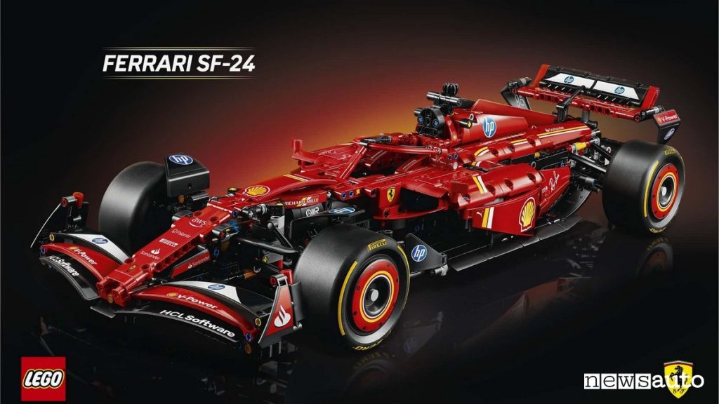 Ferrari F1 Lego SF-24 Lego Technic