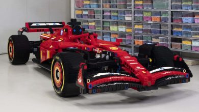 Ferrari F1 Lego in scala 1:1 dimensioni reali