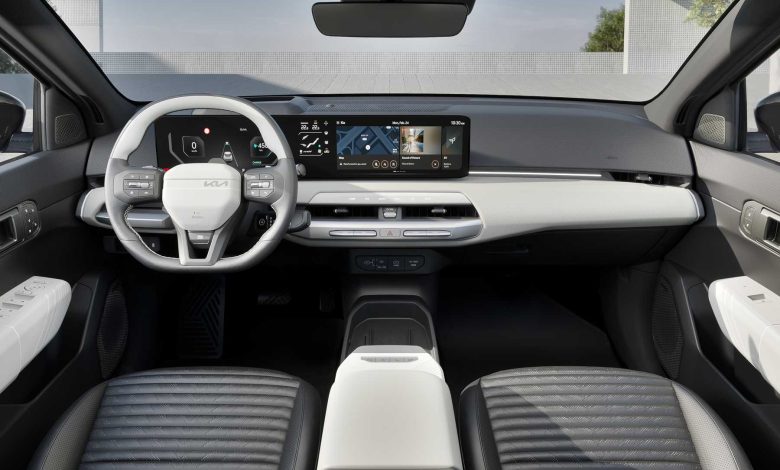 Kia EV4 Sedan GT Line plancia abitacolo