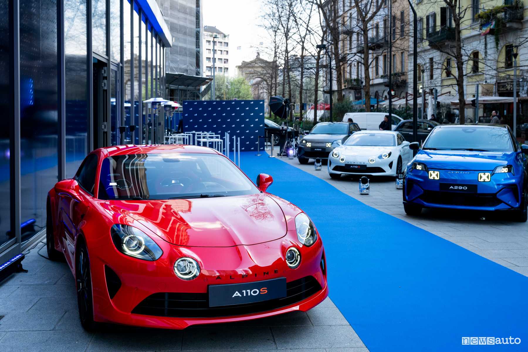 Atelier Alpine A290 Lounge, inaugurato il nuovo punto vendita a Milano