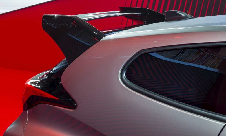 Toyota GR Yaris Aero Package alettone posteriore