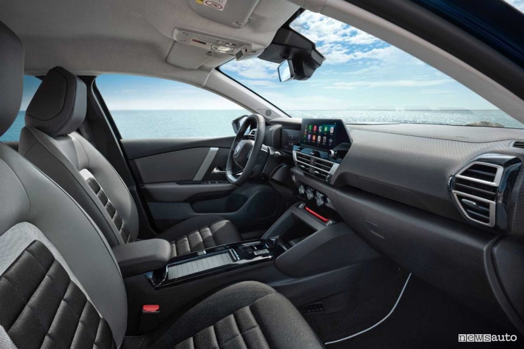 Sedili abitacolo della Citroën C4 Collection