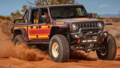 Jeep Gladiator High Top Honcho Concept sullo sterrato