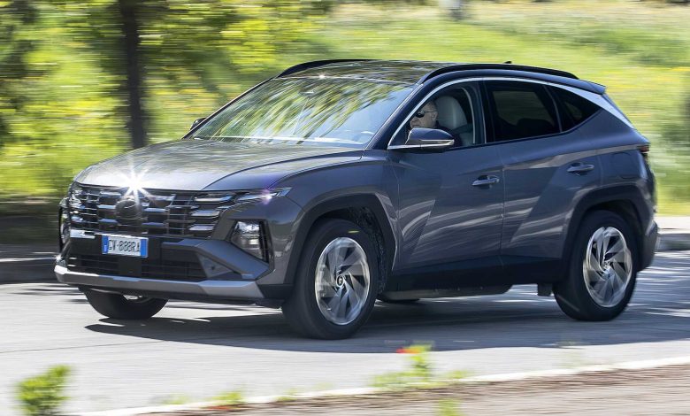 Hyundai Tucson plug-in hybrid test su strada