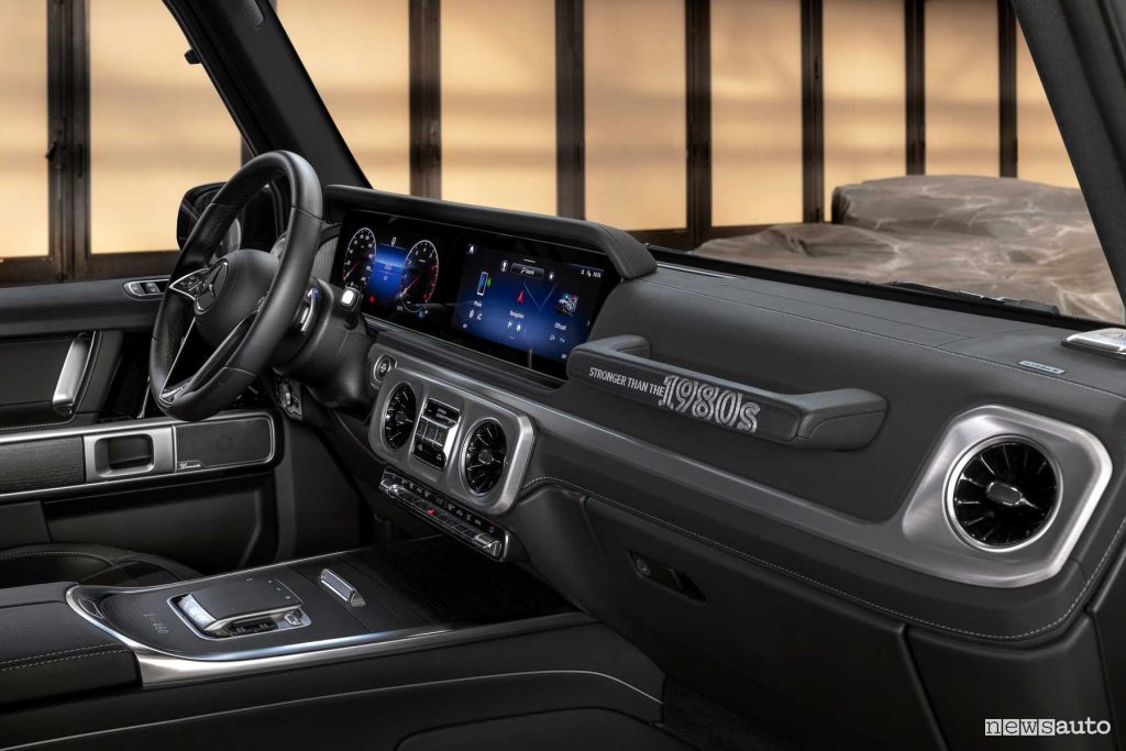 Mercedes Classe G Edition Stronger Than The 1980s plancia abitacolo