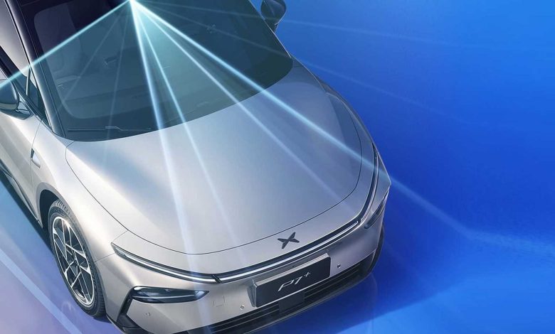 Xpeng P7+ telecamera anteriore ADAS