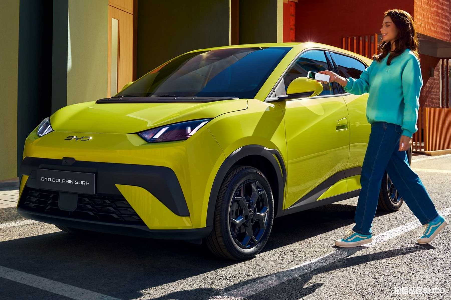 BYD Dolphin Surf, l’elettrica economica arriva in Italia, caratteristiche e prezzo