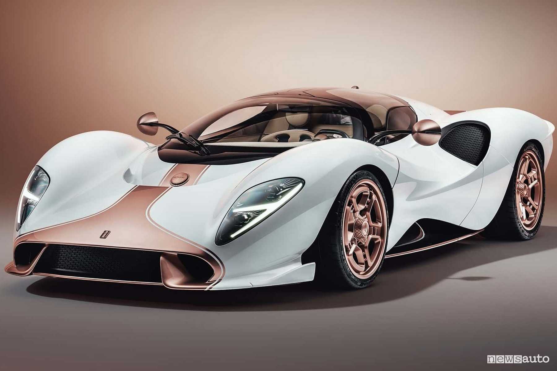 De Tomaso P72, supercar con motore V8 e prestazioni da top