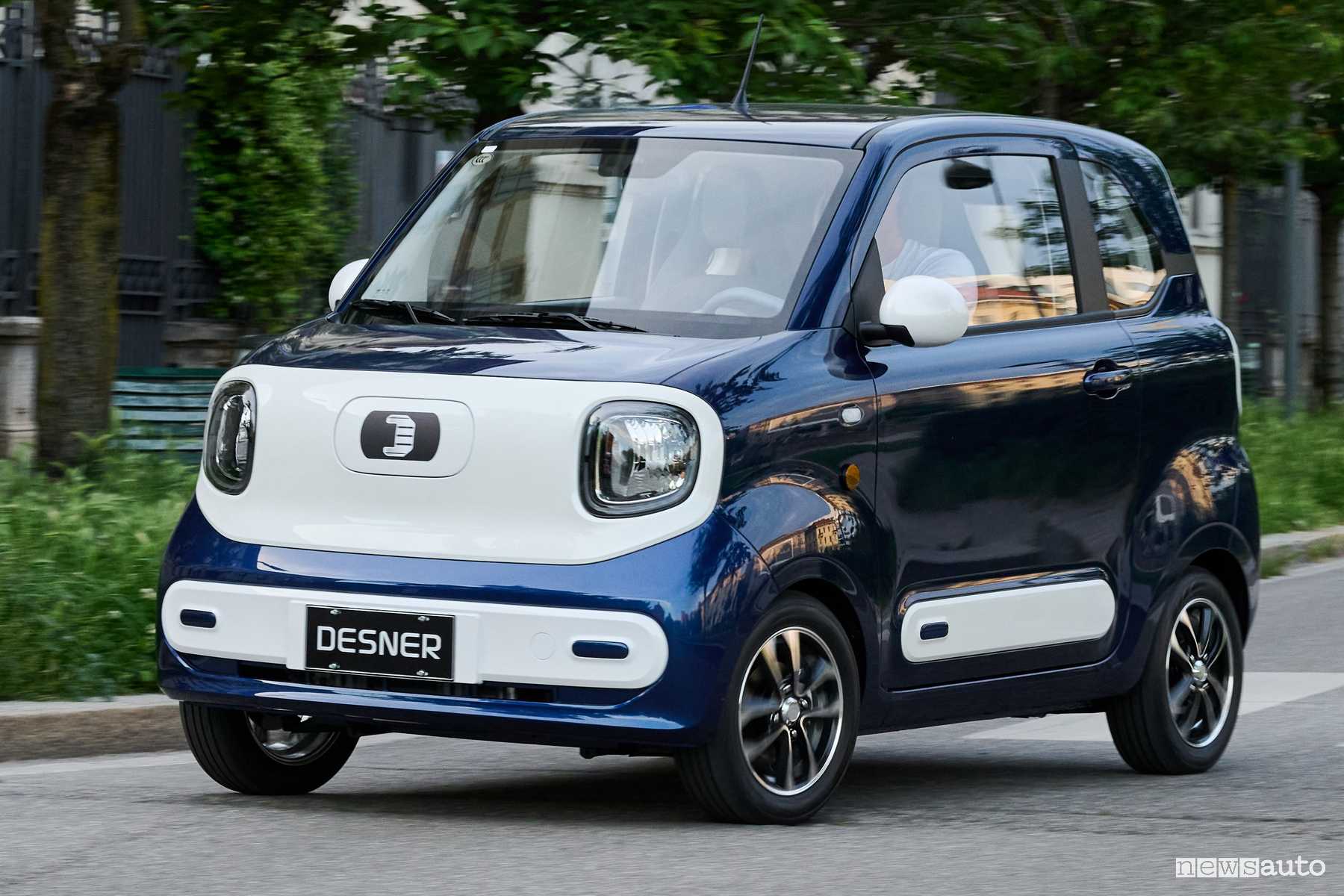 Desner Y300, la microcar elettrica a 4 posti ad un prezzo super economico, ma qual è l’autonomia?
