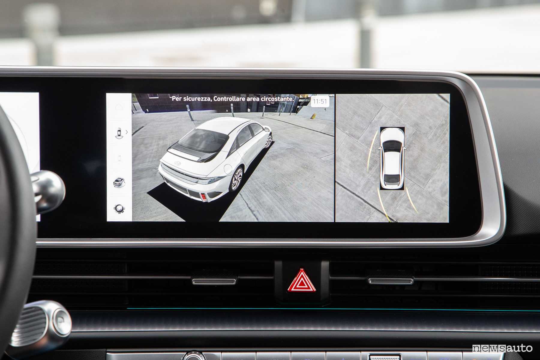 Sistemi ADAS Hyundai con assistenza  avanzata al parcheggio