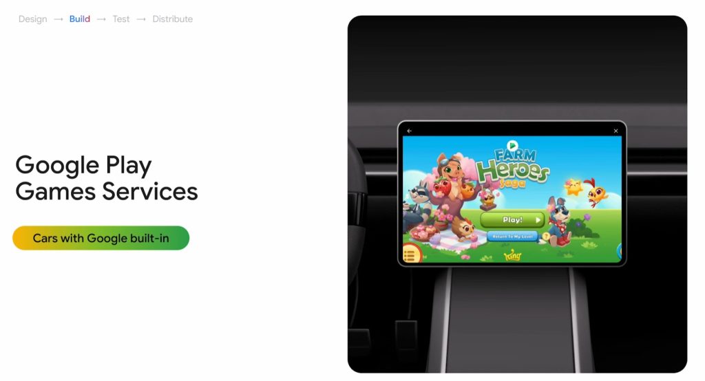 Con Android Auto del futuro si potrà anche giocare...