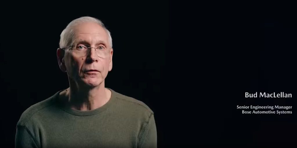 ing. Bud MacLellan, responsabile di progetto Bose per il sistema dedicato alla MX 5