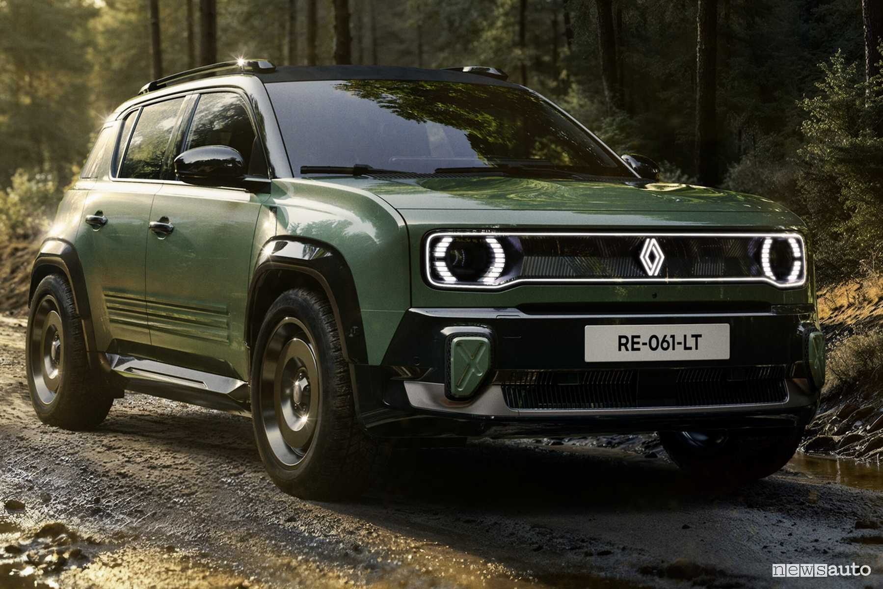 Nuova Renault 4 Savane 4×4, design, trazione integrale e spirito off-road