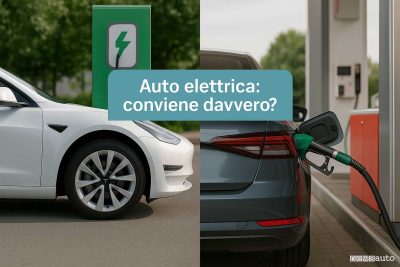 Quando conviene l'auto elettrica