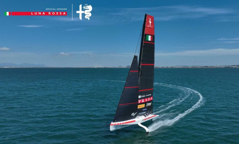 Alfa Romeo sponsor di Luna Rossa all'America’s Cup a Napoli nel 2027