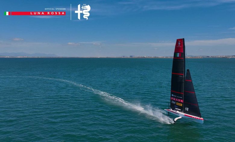 Alfa Romeo con Luna Rossa all'America’s Cup