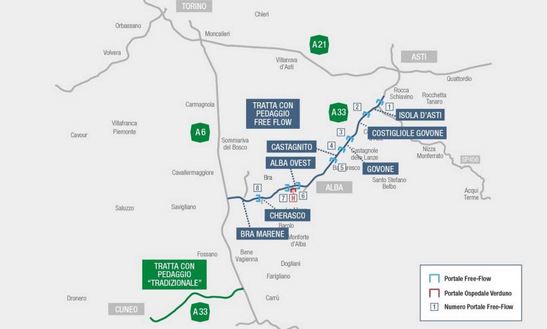 A33 Asti-Cuneo