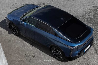 Nuova DS N°8 Pallas tetto, vista dall'alto