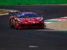 Ferrari 488 Challenge GT CUP in azione a Monza nel Campionato Italiano GT Endurance 2025