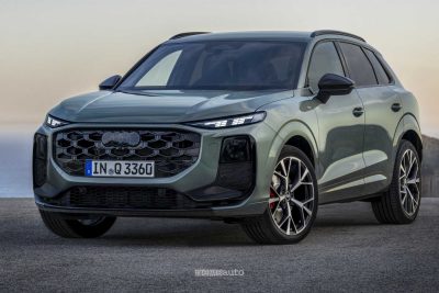 Nuova Audi Q3 anteriore 3/4