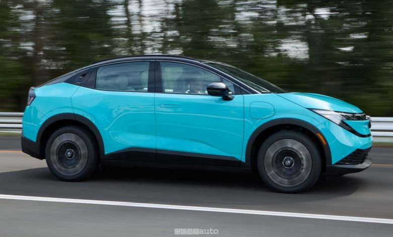 Nuova Nissan Leaf su strada