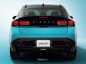 Nuova Nissan Leaf posteriore firma luminosa