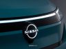 Nuova Nissan Leaf logo anteriore illuminato