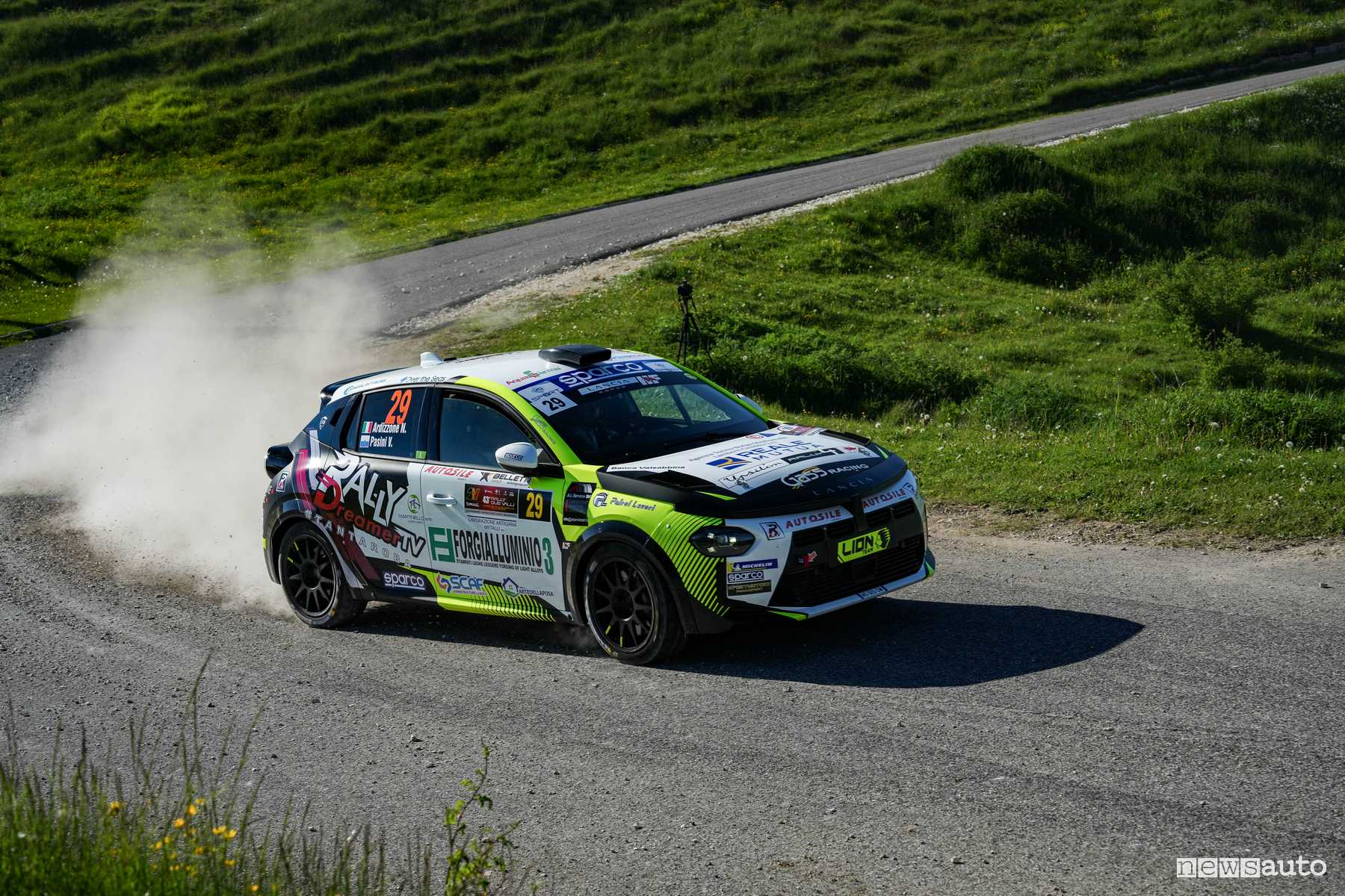 Fotogallery Lancia Ypsilon Rally4 HF, dal Trofeo Lancia 2025