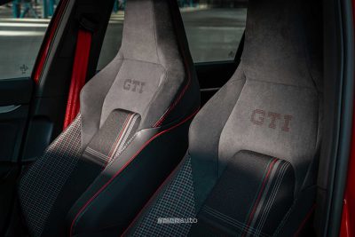 Volkswagen Golf GTI Edition 50 tessuto sedili anteriori