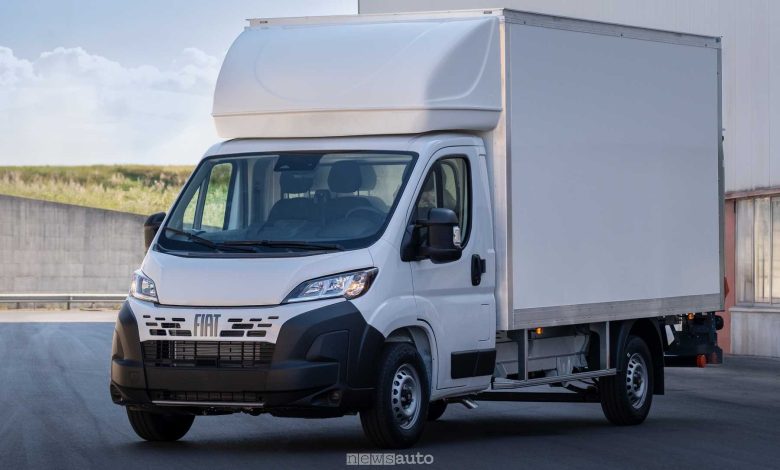 Fiat Ducato elettrico Cargo Box BEV