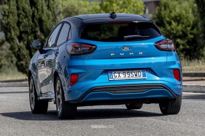 Ford Puma Gen-E test su strada
