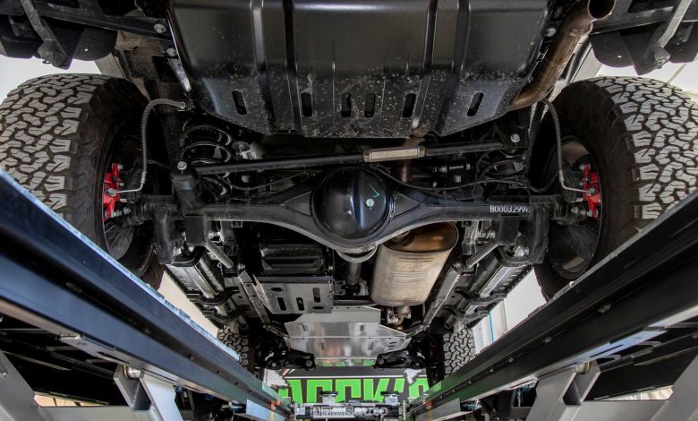 ICH-X K2 Off Road Edition sottoscocca