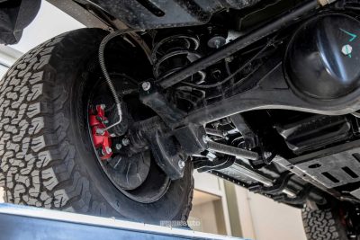 ICH-X K2 Off Road Edition braccio oscillante posteriore