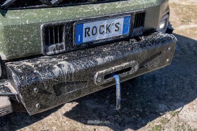 ICH-X K2 Off Road Edition paraurti in acciaio anteriore e verricello