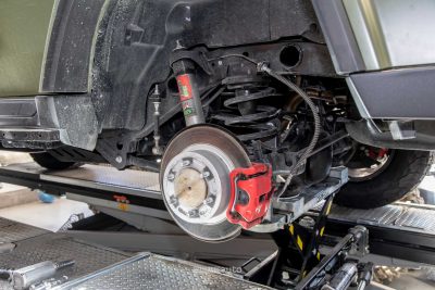 ICH-X K2 Off Road Edition impianto freni posteriori