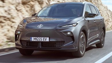 MG S5 EV su strada