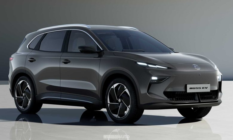 MG S5 EV anteriore 3/4