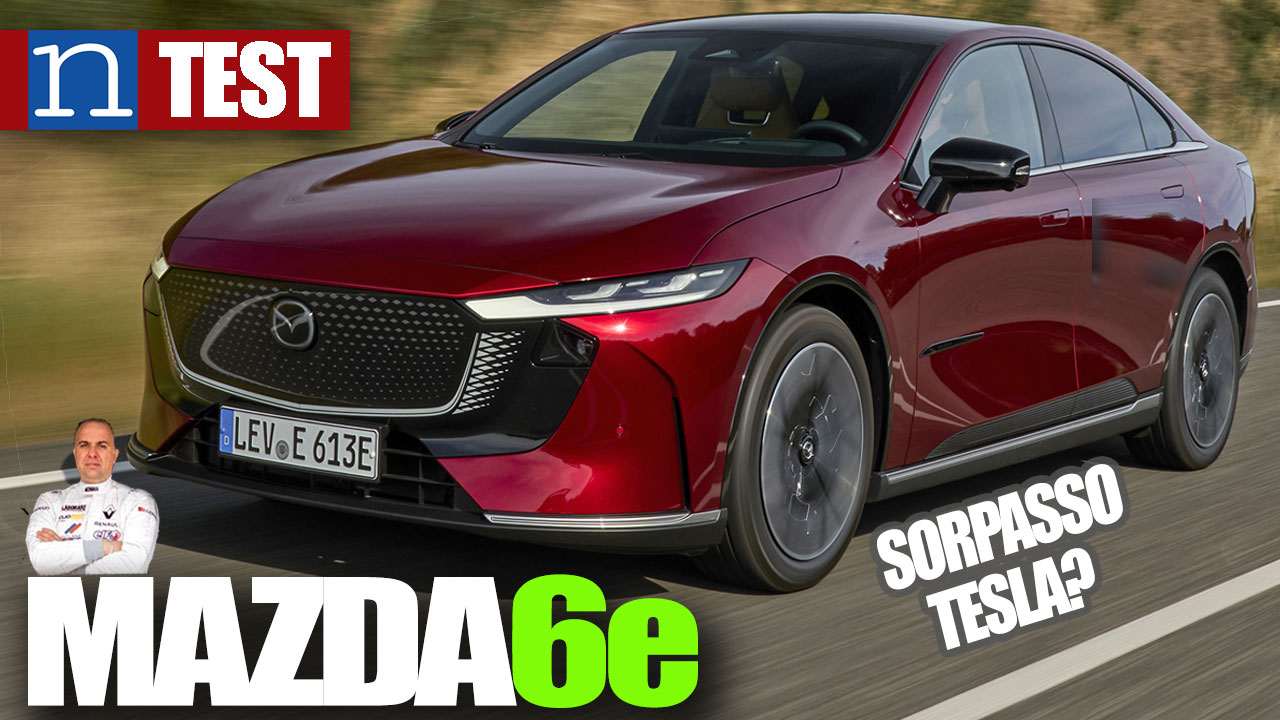 Nuova MAZDA6e, come va, impressioni di guida, recensione