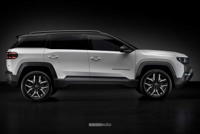 Nuova Jeep Compass 4xe laterale