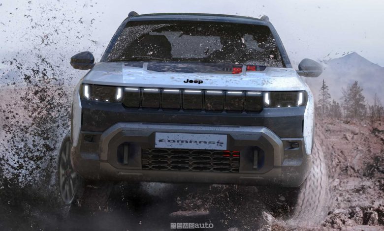 Nuova Jeep Compass 4xe in off road