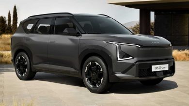 Nuova Kia EV5 GT Line anteriore 3/4