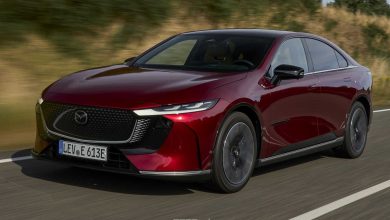 Mazda6e, Soul Red Crystal, su strada