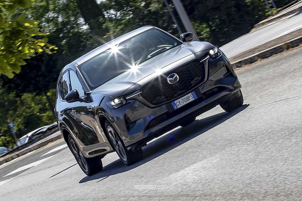 Mazda CX-60 e-Skyactiv D test su strada