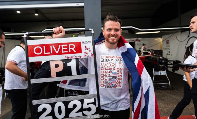 Oliver Rowland è diventato campione del mondo di Formula E 2025 con il 4° posto nell’E-Prix di Berlino