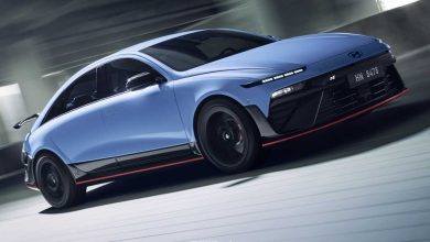 Hyundai Ioniq 6 N in movimento